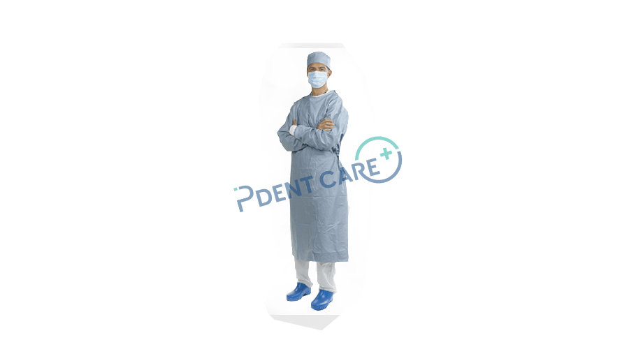 Spunlace Surgical Gown from a medical supplies provider in Malaysia.