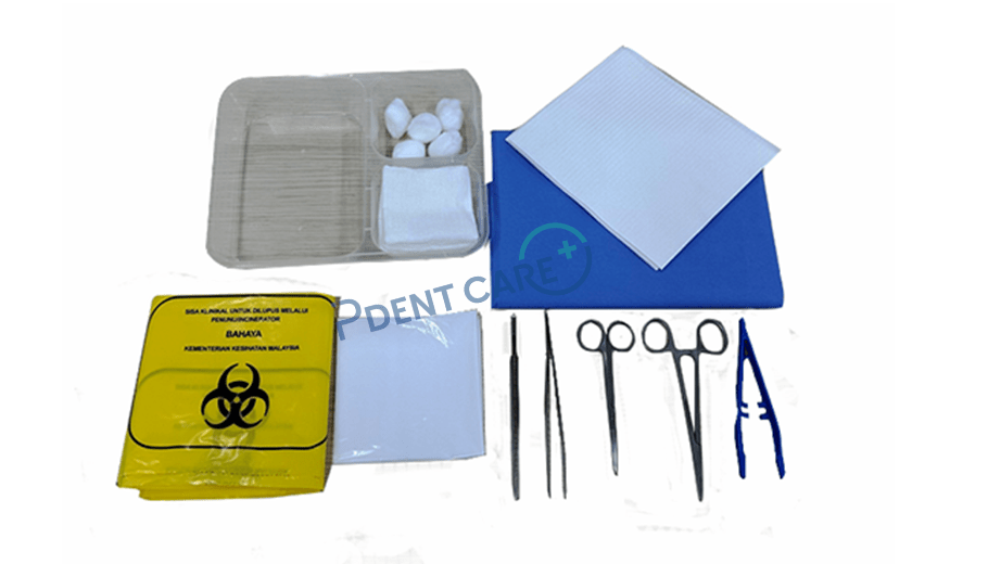 Toilet, Suture & Dressing Pack from a medical supplies distributor in Malaysia.