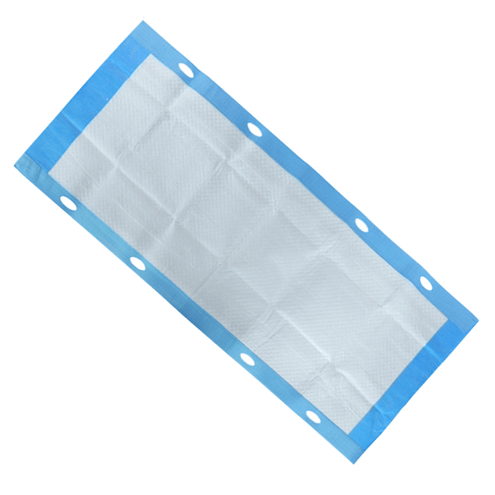 Medical absorbent pad from a medical supplies provider in Malaysia.